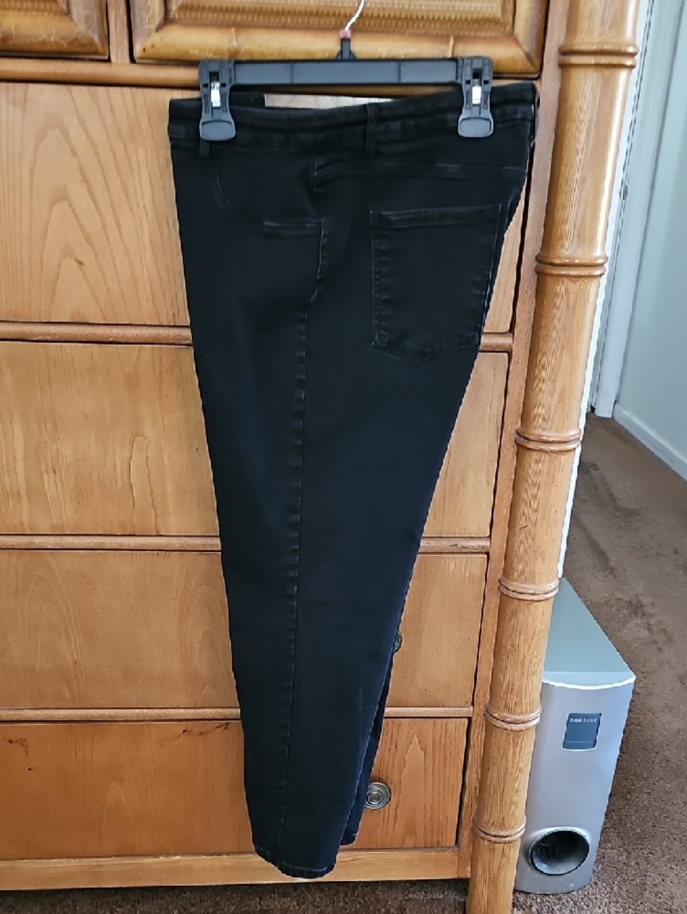 Time and Tru Black Skinny Pull-On Jeans